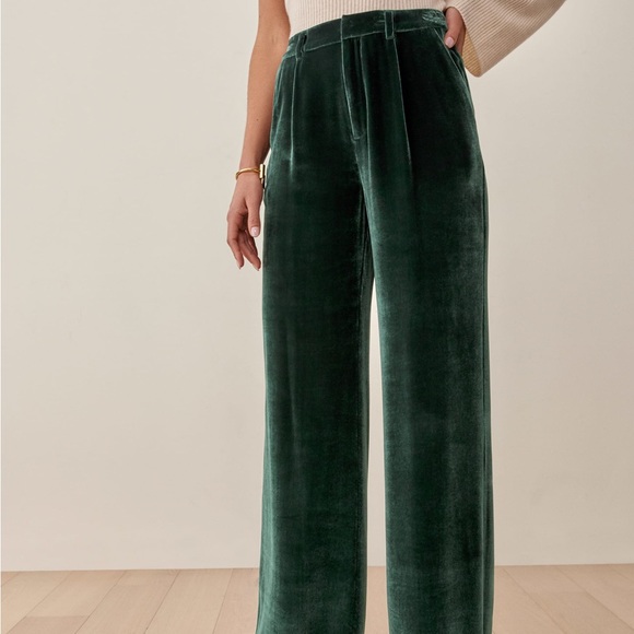 1HR SALE ⚡Reformation Wes Pant (Spruce),All Products : American Fashion Style Bags On Sale